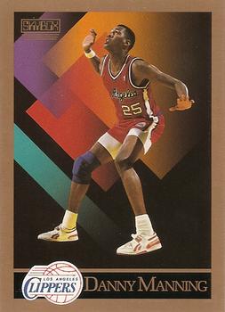 #129 Danny Manning - Los Angeles Clippers - 1990-91 SkyBox Basketball