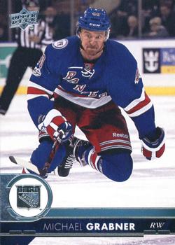 #129 Michael Grabner - New York Rangers - 2017-18 Upper Deck Hockey