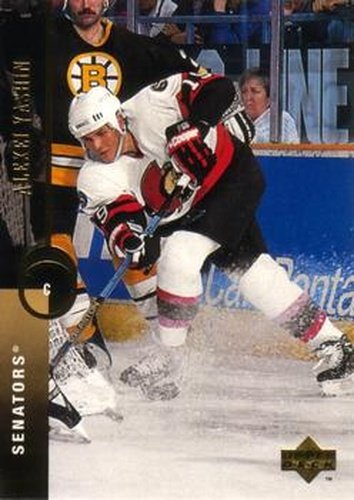 #129 Alexei Yashin - Ottawa Senators - 1994-95 Upper Deck Hockey