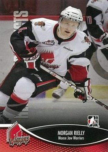 #129 Morgan Rielly - Moose Jaw Warriors - 2012-13 In The Game Heroes and Prospects Hockey