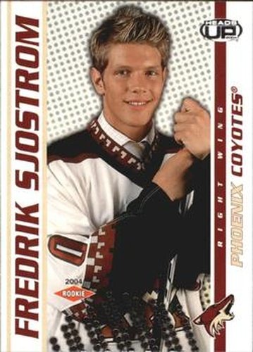 #129 Fredrik Sjostrom - Phoenix Coyotes - 2003-04 Pacific Heads Up Hockey