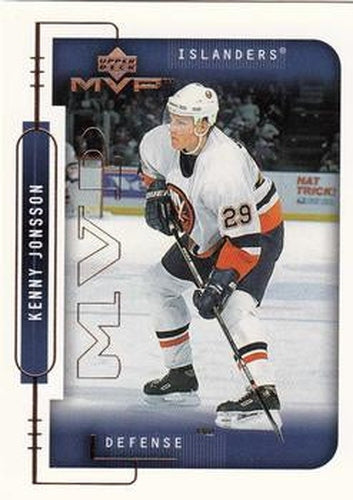 #129 Kenny Jonsson - New York Islanders - 1999-00 Upper Deck MVP Hockey