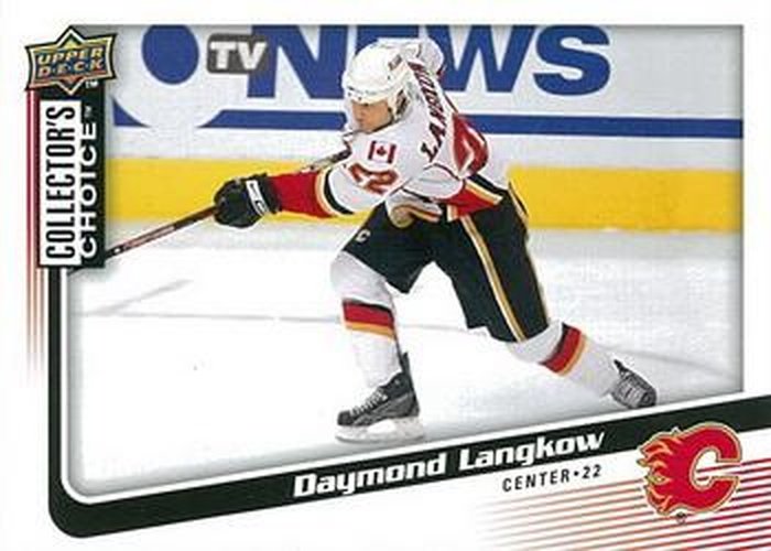 #129 Daymond Langkow - Calgary Flames - 2009-10 Collector's Choice Hockey
