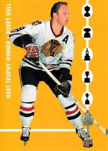 #129 Bobby Hull - Chicago Blackhawks - 1995-96 Parkhurst 1966-67 Hockey