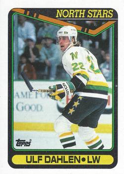 #12 Ulf Dahlen - Minnesota North Stars - 1990-91 Topps Hockey