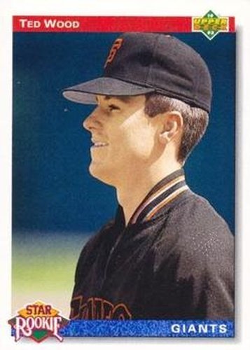#12 Ted Wood - San Francisco Giants - 1992 Upper Deck Baseball