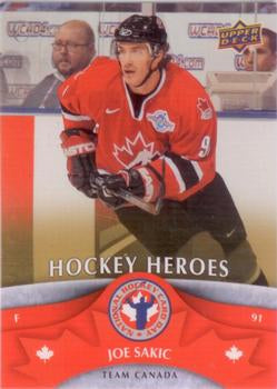 #NHCD12 Joe Sakic - Canada - 2013 Upper Deck National Hockey Card Day Canada