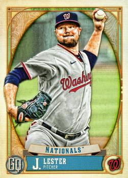 #12 Jon Lester - Washington Nationals - 2021 Topps Gypsy Queen Baseball