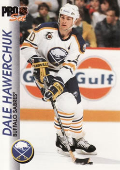 #12 Dale Hawerchuk - Buffalo Sabres - 1992-93 Pro Set Hockey