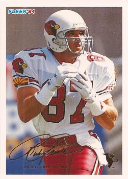 #12 Ricky Proehl - Arizona Cardinals - 1994 Fleer Football