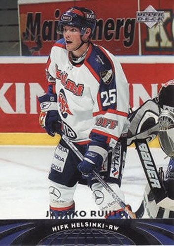 #12 Jarkko Ruutu - HIFK Helsinki - 2004-05 UD All-World Edition Hockey