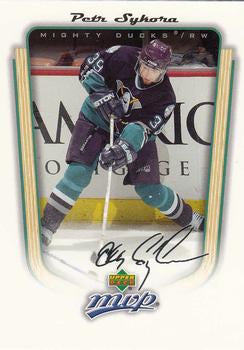 #12 Petr Sykora - Anaheim Mighty Ducks - 2005-06 Upper Deck MVP Hockey