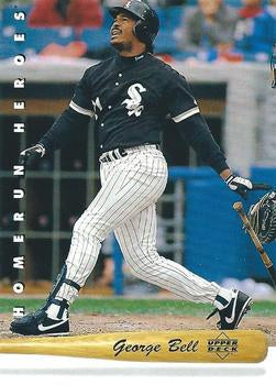 #HR12 George Bell - Chicago White Sox - 1993 Upper Deck Baseball - Home Run Heroes