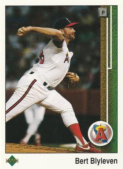 #712 Bert Blyleven - California Angels - 1989 Upper Deck Baseball