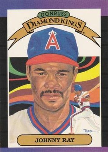 #12 Johnny Ray - California Angels - 1989 Donruss Baseball