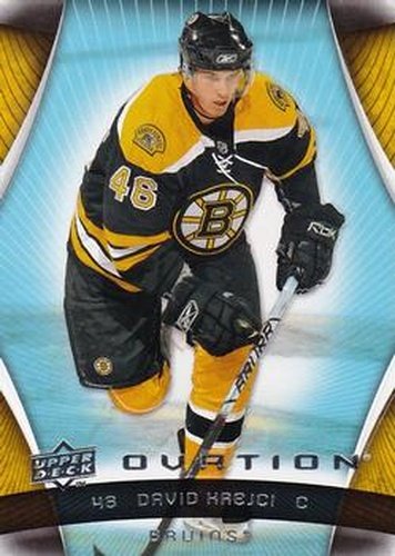 #12 David Krejci - Boston Bruins - 2009-10 Upper Deck Ovation Hockey