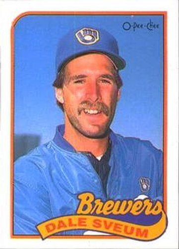 #12 Dale Sveum - Milwaukee Brewers - 1989 O-Pee-Chee Baseball
