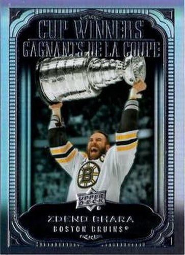 #CW-12 Zdeno Chara - Boston Bruins - 2020-21 Upper Deck Tim Hortons Hockey - Cup Winners