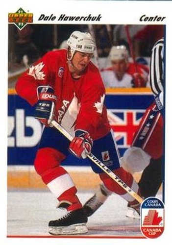 #12 Dale Hawerchuk - Canada - 1991-92 Upper Deck Hockey