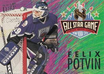 #12 Felix Potvin - Toronto Maple Leafs - 1994-95 Ultra Hockey - All-Stars