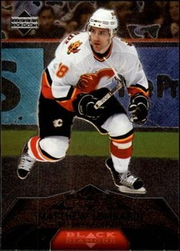 #12 Matthew Lombardi - Calgary Flames - 2007-08 Upper Deck Black Diamond Hockey