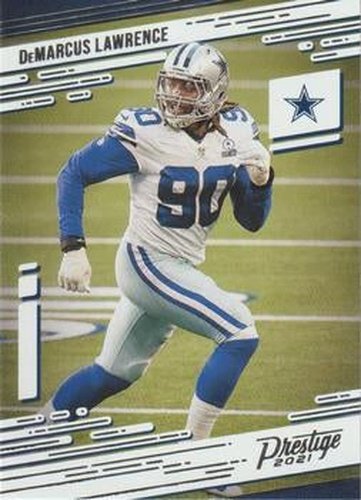 #12 DeMarcus Lawrence - Dallas Cowboys - 2021 Panini Prestige Football