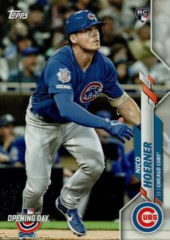 #12 Nico Hoerner - Chicago Cubs - 2020 Topps Opening Day Baseball