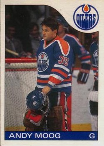 #12 Andy Moog - Edmonton Oilers - 1985-86 O-Pee-Chee Hockey