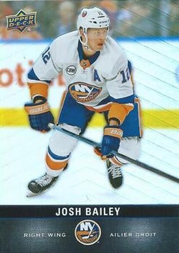 #12 Josh Bailey - New York Islanders - 2019-20 Upper Deck Tim Hortons Hockey