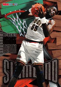 #12 Dikembe Mutombo - Denver Nuggets - 1995-96 Hoops Basketball - Slamland