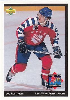 #McD-12 Luc Robitaille - Los Angeles Kings - 1992-93 Upper Deck McDonald's All-Stars Hockey