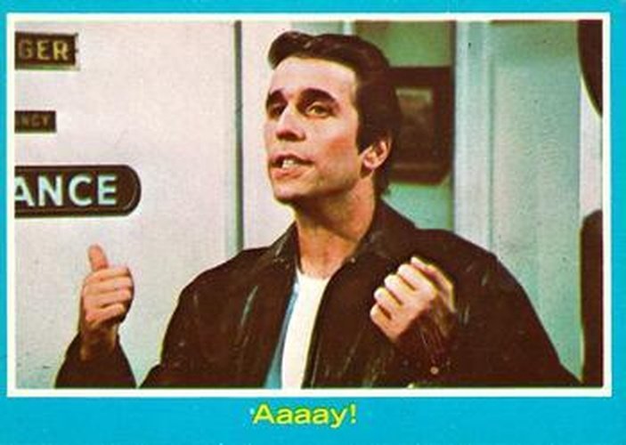#12 Aaaay! - 1976 O-Pee-Chee Happy Days
