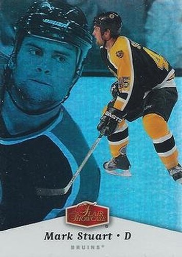 #12 Mark Stuart - Boston Bruins - 2006-07 Flair Showcase Hockey