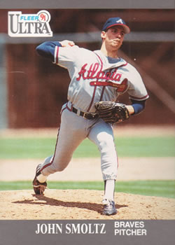 #12 John Smoltz - Atlanta Braves - 1991 Ultra Baseball