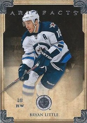 #12 Bryan Little - Winnipeg Jets - 2013-14 Upper Deck Artifacts Hockey