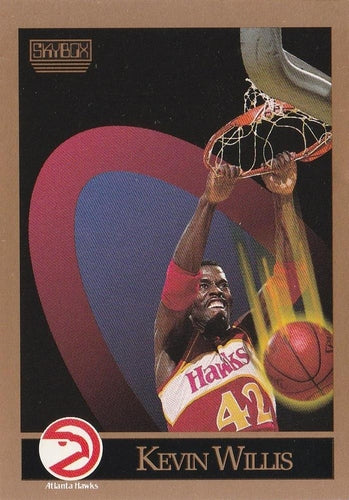 #12 Kevin Willis - Atlanta Hawks - 1990-91 SkyBox Basketball