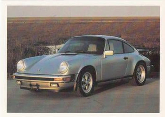 #12 Silver Porsche Carrera - 1991 Panini Dream Cars