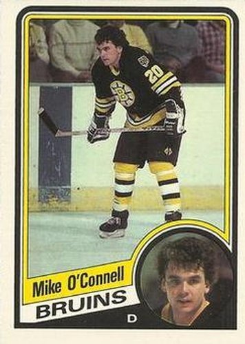 #12 Mike O'Connell - Boston Bruins - 1984-85 O-Pee-Chee Hockey