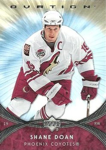 #12 Shane Doan - Shane Doan - 2007-08 Upper Deck Ovation Hockey