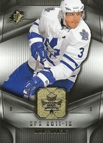 #12 Dion Phaneuf - Toronto Maple Leafs - 2011-12 SPx Hockey