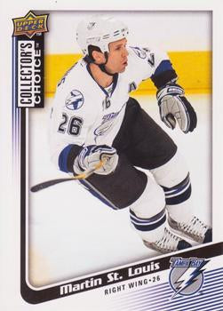 #12 Martin St. Louis - Tampa Bay Lightning - 2009-10 Collector's Choice Hockey