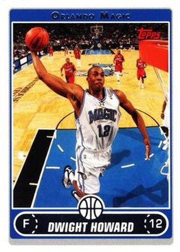 #12 Dwight Howard - Orlando Magic - 2006-07 Topps Basketball
