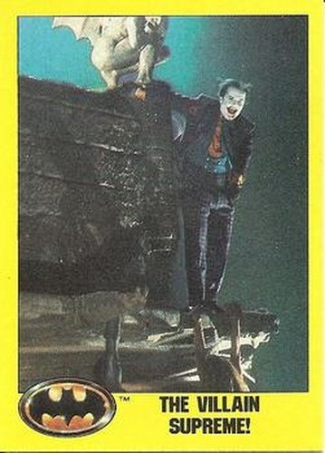 #212 The Villain Supreme! - 1989 Topps Batman