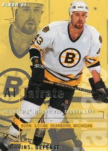 #12 Al Iafrate - Boston Bruins - 1994-95 Fleer Hockey