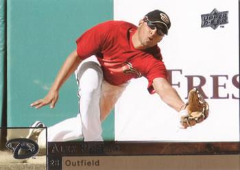 #12 Alex Romero - Arizona Diamondbacks - 2009 Upper Deck Baseball