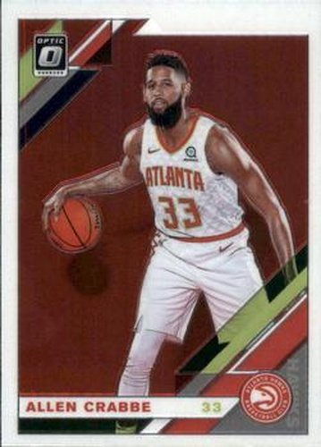 #12 Allen Crabbe - Atlanta Hawks - 2019-20 Donruss Optic Basketball