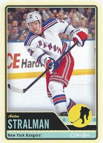 #12 Anton Stralman - New York Rangers - 2012-13 O-Pee-Chee Hockey