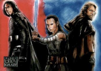 #12 Between Light and Darkness - 2018 Topps Star Wars Galaxy 8