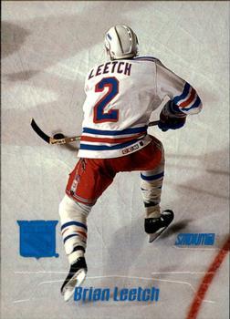 #12 Brian Leetch - New York Rangers - 1999-00 Stadium Club Hockey