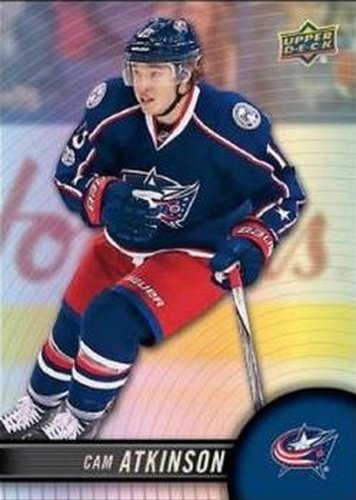 #12 Cam Atkinson - Columbus Blue Jackets - 2017-18 Upper Deck Tim Hortons Hockey